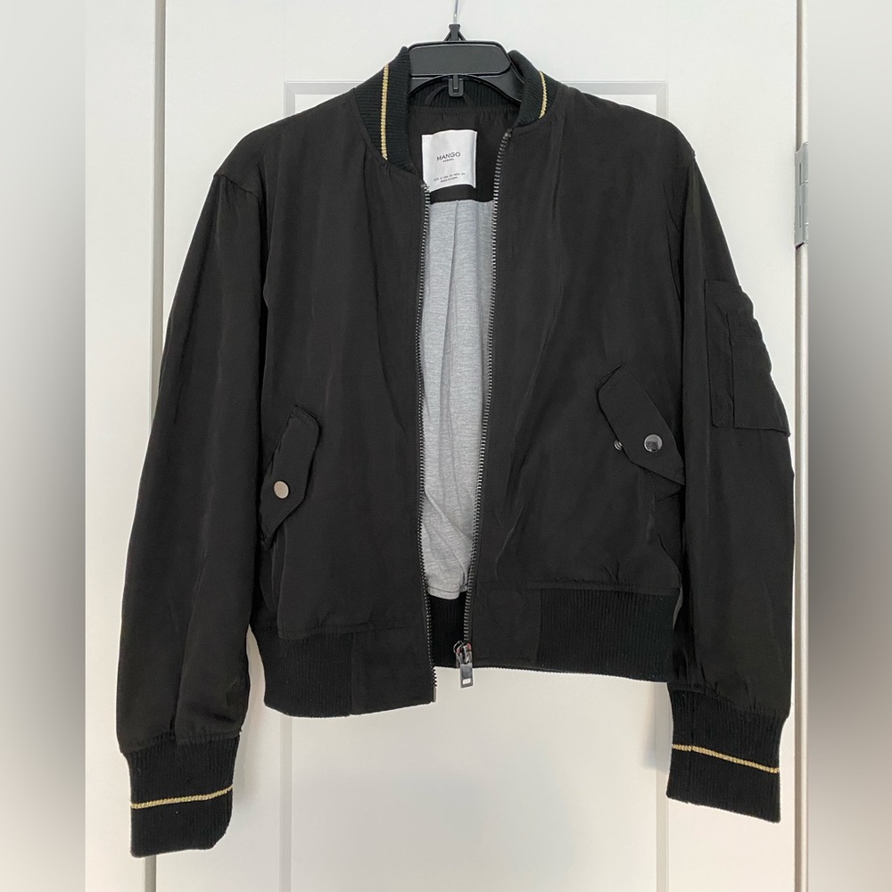 Mango Bomber Jacket